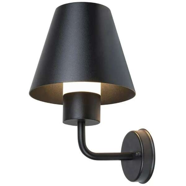 RABALUX Favara, spoljna zidna lampa,  E27 1X14W crna, IP44 ,