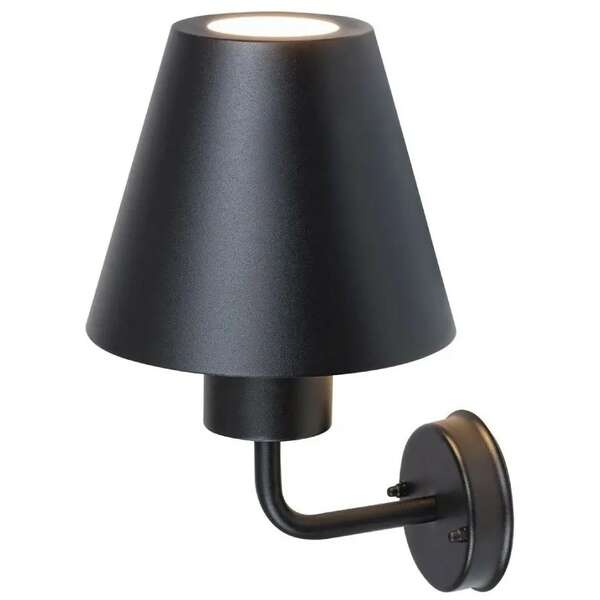 RABALUX Favara, spoljna zidna lampa,  E27 1X14W crna, IP44 ,