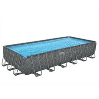 BESTWAY APX 365 porodicni bazen 7.32 x 3.66 x 1.32m sa celicnim ramom i pumpom