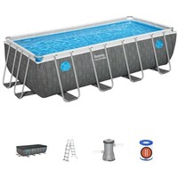 BESTWAY Steel Pro Max Splashview 488×244×122 cm set sa filter pumpom
