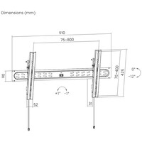 GEMBIRD WM-95T-PRO-01 nosac PRO