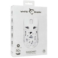 WHITE SHARK WGM 5019 DAGONET, BT/Wireless Mouse White