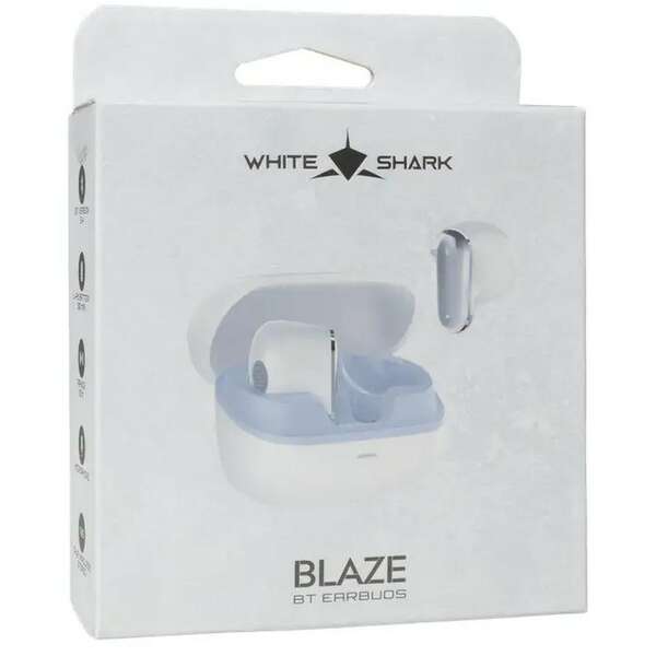 WHITE SHARK GEB T201 BLAZE Bluetooth - In Air Bele