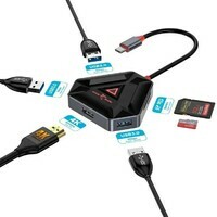 WHITE SHARK HEXAGON 6 u 1 USB - C HUB