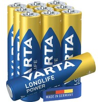 VARTA Longlife Power alkalna baterija LR03 10/1 N
