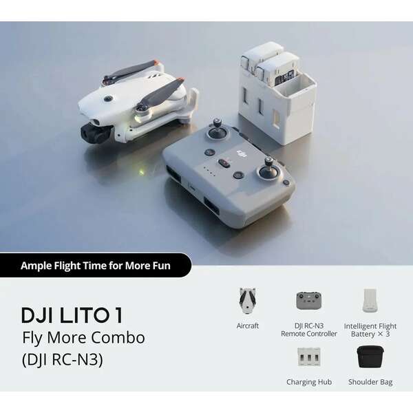 DJI Lito 1 Fly More Combo (DJI RC-N3) CP.MA.00000991.01