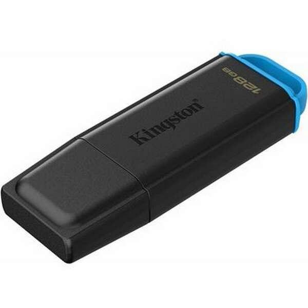 KINGSTON 128GB Portable USB 3.2 Gen 1 DataTraveler Exodia Black/Blue