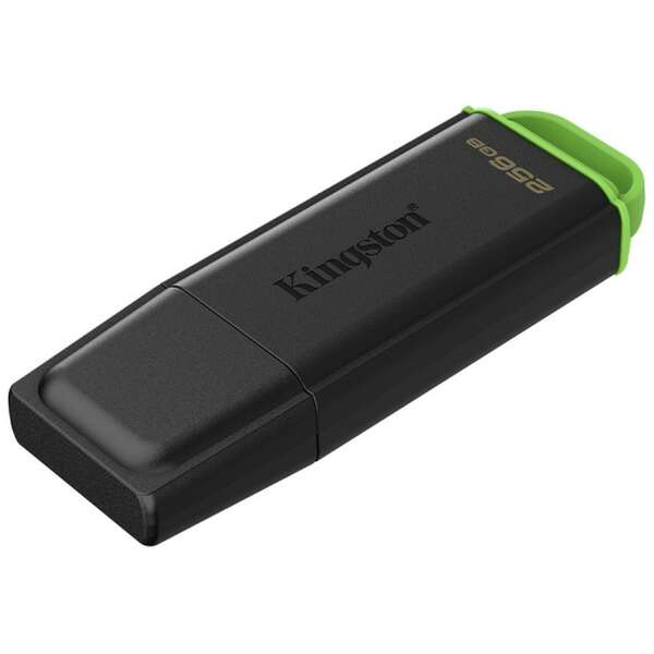 KINGSTON 256GB Portable USB 3.2 Gen 1 DataTraveler Exodia Black/Green