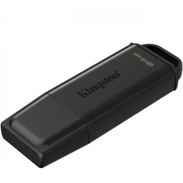 KINGSTON 64GB Portable USB 3.2 Gen 1 DataTraveler Exodia Black