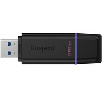 KINGSTON 512GB Portable USB 3.2 Gen 1 DataTraveler Exodia Black/Purple