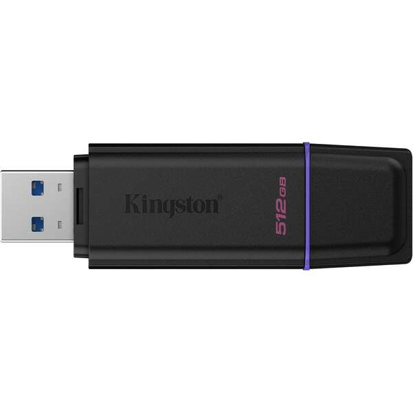 KINGSTON 512GB Portable USB 3.2 Gen 1 DataTraveler Exodia Black/Purple
