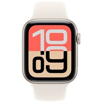 APPLE Watch SE 3 Cellular 44mm Starlight Aluminium Case with Starlight Sport Band - S/M mepe4rk/a