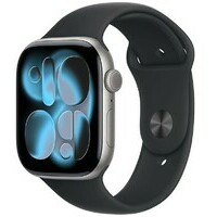 APPLE Watch S11 Cellular 42mm Space Grey Aluminium Case with Black Sport Band - M / L mf8c4rk / a