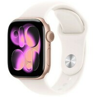 APPLE Watch S11 Cellular 42mm Rose Gold Aluminium Case with Light Blush Sport Band - S / M mf8e4rk / a