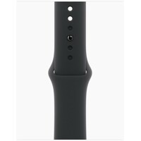 APPLE Watch S11 Cellular 42mm Slate Titanium Case with Black Sport Band - S/M mf8r4rk/a