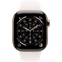 APPLE Watch S11 Cellular 42mm Gold Titanium Case with Light Blush Sport Band - M/L mf8x4rk/a
