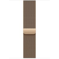 APPLE Watch S11 Cellular 42mm Gold Titanium Case with Gold Milanese Loop mf8y4rk/a