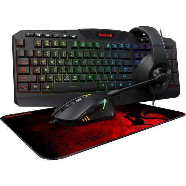 REDRAGON 4 in 1 Combo S101-BA-3