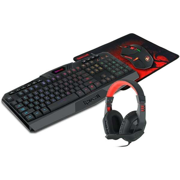 REDRAGON 4 in 1 Combo S101-BA-3