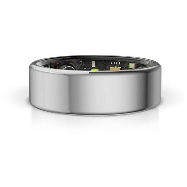 KSIX Smart Ring Size 12 Silver BSR01P12