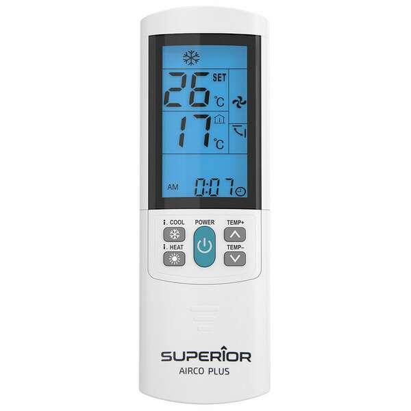 SUPERIOR RC AIRCO Plus univerzalni daljinski upravljač za klime