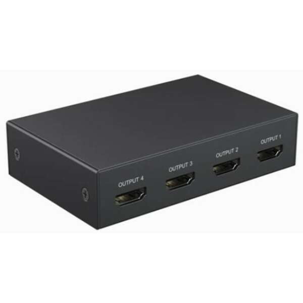 GEMBIRD DSP-HDMI4K-4P-01 4K UHD na 30 Hz in1-4out