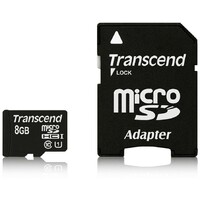 TRANSCEND MICRO SD  8GB TS8GUSDU1