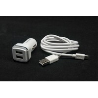 WEWO W-006 2XUSB 2400mA + micro USB cable