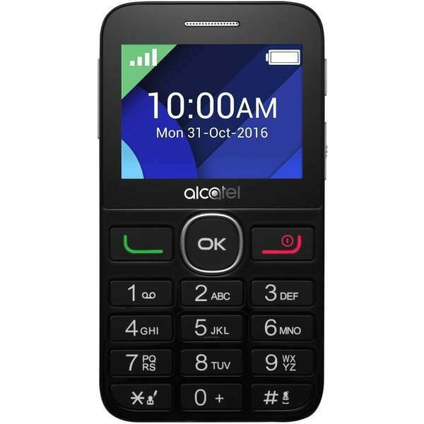ALCATEL 2008G Black/Silver