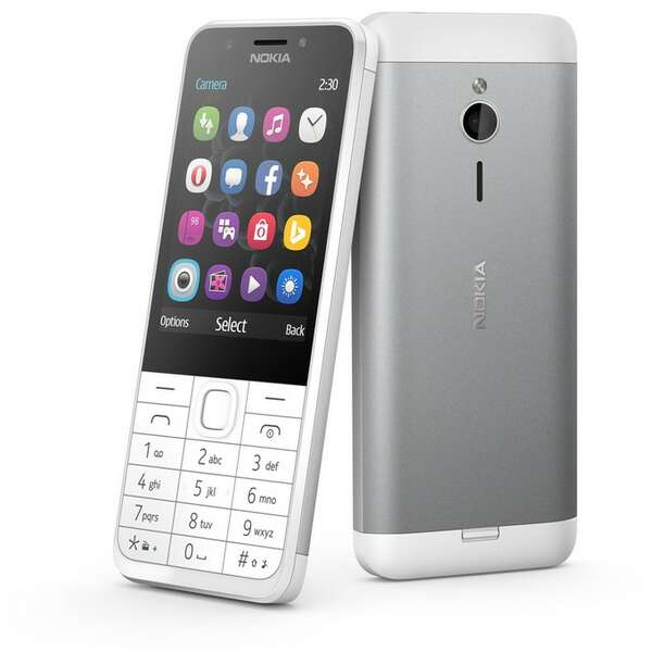 NOKIA 230 DS SILVER DUAL SIM