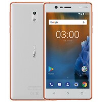 NOKIA 3 DS Copper White Dual Sim