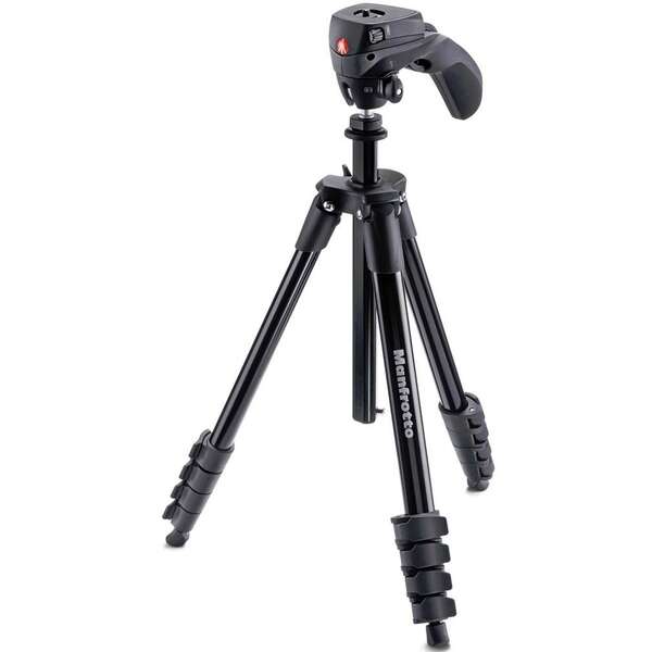Manfrotto Tripod Compact Action crni