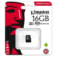 KINGSTON CANVAS SDCS/16GBSP