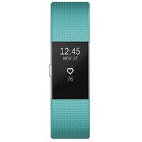 Fitbit FB407STEL-EU Charge 2 Teal Silver Large