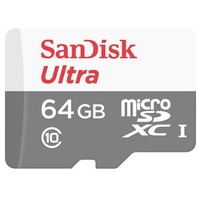 SANDISK SDXC-64GB Micro 80MB/s Cl10 sa adap