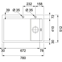 FRANKE CLV 210 crna