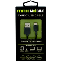 MAX MOBILE  USB 2.0 TYPE C 1m crni