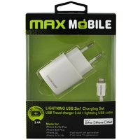 MAX MOBILE IPHONE 5/6/7, iPad 2.4A MFI Apple