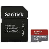 SANDISK SDXC 400GB 100MB/s A1Class10 + adap