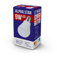 ALPHA STAR E27 9W NB 4000K