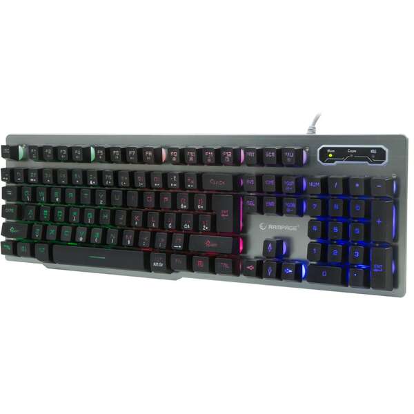 RAMPAGE KB-R78 GRAY/BLACK