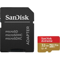 SANDISK SDHC 32GB V30 UHS-I U3+ SD Adap.