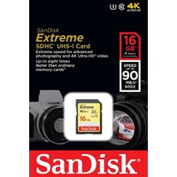 SANDISK SDHC 16GB Class 10 UHS-I U3