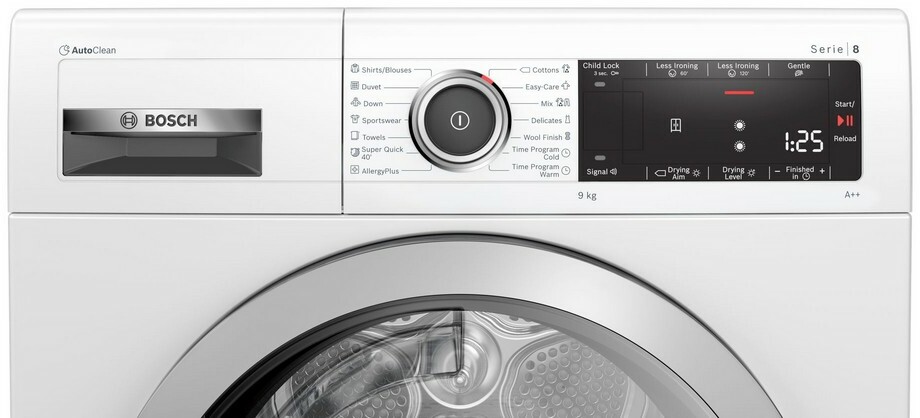 Сушильная машина bosch wtx87m90by