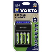 VARTA LCD PLUG 4xAA 2100mAh