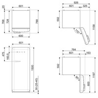 SMEG FAB28RBL3