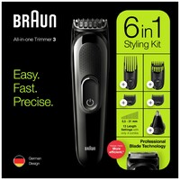 BRAUN MGK3220 BLK/BLK