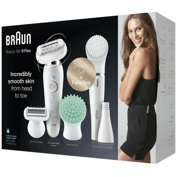 BRAUN SES9300 3D WHT/GOLD