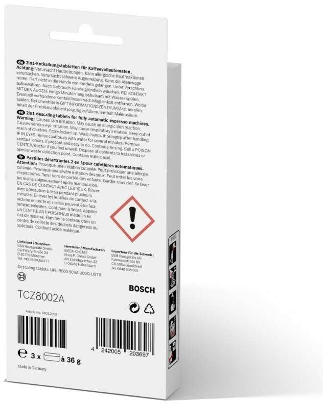 BOSCH TCZ8002A