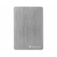 VERBATIM ALU SLIM 1TB GREY 53662